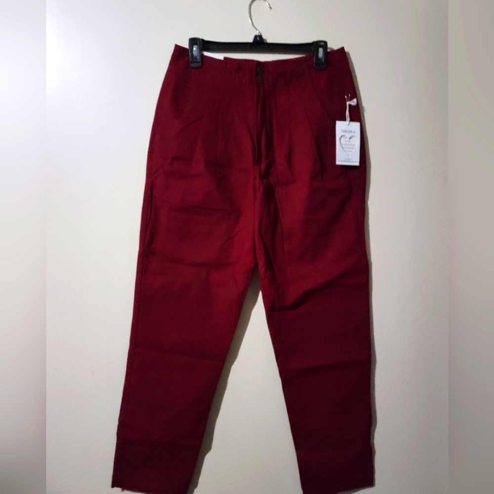 Burgundy Trouser